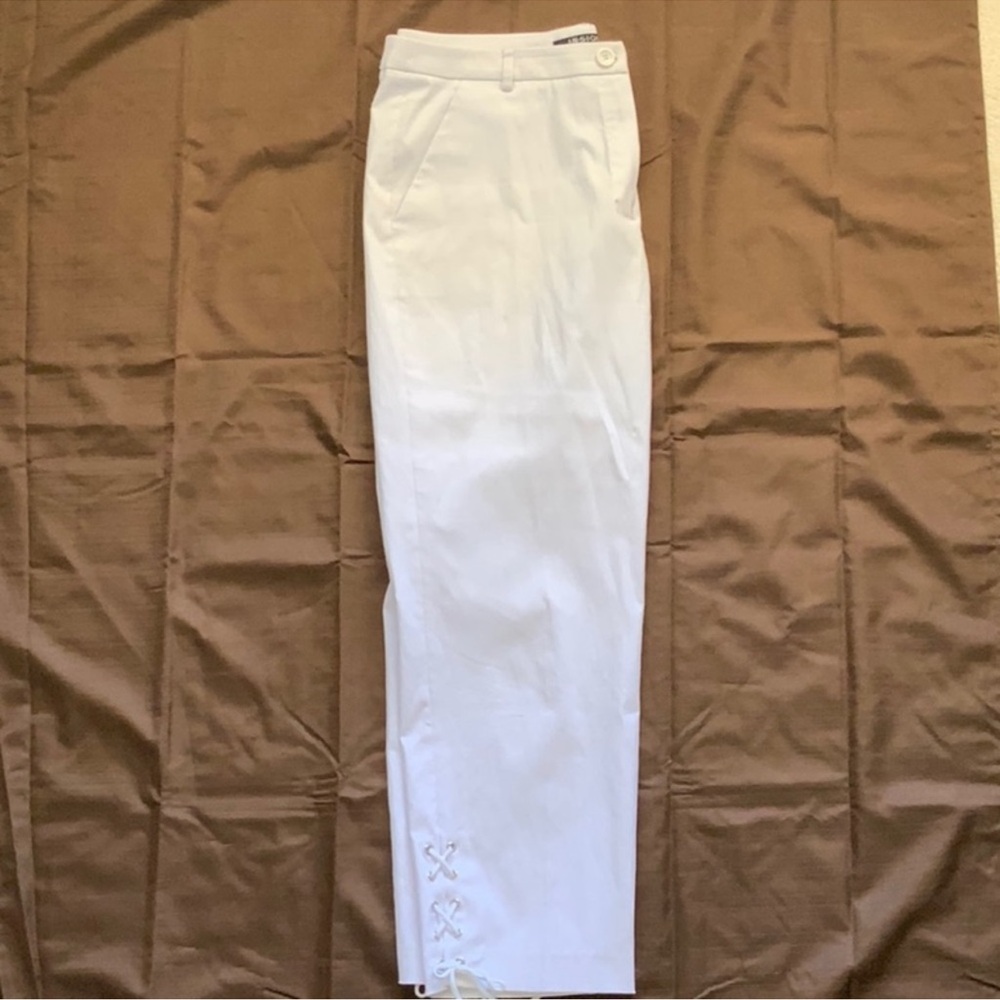 🔥 HotDeal! Capri, lace up side detail on leg EUC - Picture 5 of 6